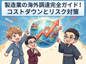 製造業の海外調達完全ガイド！コストダウンとリスク対策