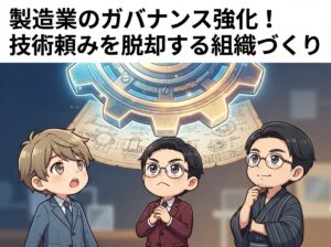 製造業のガバナンス強化！技術頼みを脱却する組織づくり