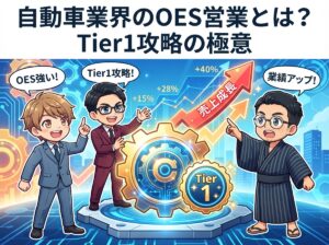 自動車業界のOES営業とは？Tier1攻略の極意