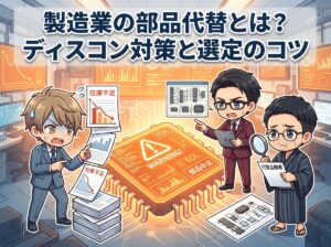 製造業の部品代替とは?ディスコン対策と選定のコツ