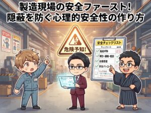製造現場の安全ファースト！隠蔽を防ぐ心理的安全性の作り方