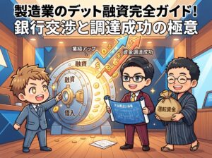 製造業のデット融資完全ガイド！銀行交渉と調達成功の極意