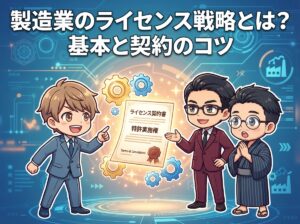 製造業のライセンス戦略とは？基本と契約のコツ