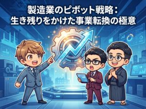 製造業のピボット戦略：生き残りをかけた事業転換の極意