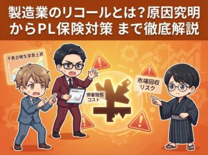 製造業のリコールとは？原因究明からPL保険対策まで徹底解説