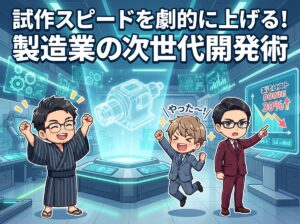 試作スピードを劇的に上げる!製造業の次世代開発術