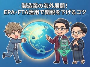 製造業の海外展開！EPA・FTA活用で関税を下げるコツ