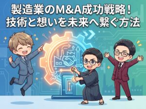 製造業のM&A成功戦略！技術と想いを未来へ繋ぐ方法
