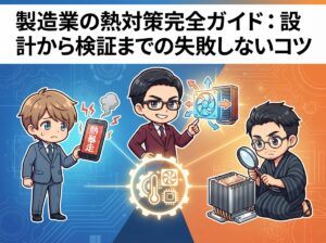 製造業の熱対策完全ガイド:設計から検証までの失敗しないコツ