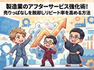 製造業のアフターサービス強化術！売りっぱなしを脱却しリピート率を高める方法