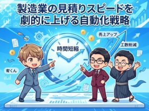 製造業の見積りスピードを劇的に上げる自動化戦略