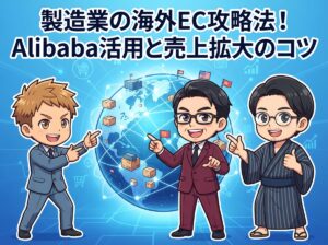 製造業の海外EC攻略法！Alibaba活用と売上拡大のコツ