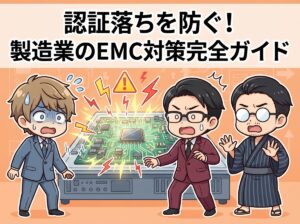 認証落ちを防ぐ！製造業のEMC対策完全ガイド