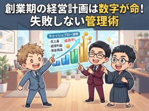 創業期の経営計画は数字が命！失敗しない管理術