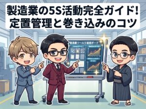 製造業の5S活動完全ガイド！定置管理と巻き込みのコツ