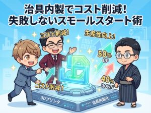 治具内製でコスト削減！失敗しないスモールスタート術