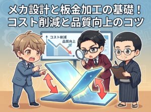メカ設計と板金加工の基礎!コスト削減と品質向上のコツ