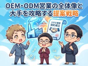 OEM・ODM営業の全体像と大手を攻略する提案戦略