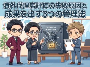 海外代理店評価の失敗原因と成果を出す3つの管理法