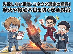 失敗しない電気・コネクタ選定の極意!発火や接触不良を防ぐ安全対策