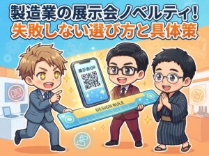 製造業の展示会ノベルティ！失敗しない選び方と具体策