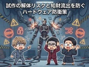 試作の解体リスクと知財流出を防ぐハードウェア防衛策