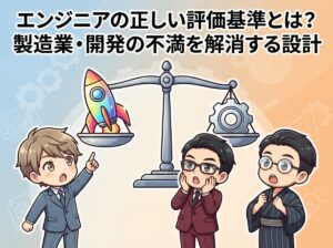 エンジニアの正しい評価基準とは?製造業・開発の不満を解消する設計