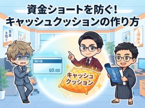 資金ショートを防ぐ！キャッシュクッションの作り方