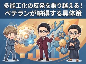 多能工化の反発を乗り越える!ベテランが納得する具体策