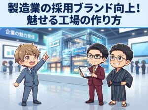 製造業の採用ブランド向上！魅せる工場の作り方